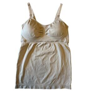 Kindred Bravely Simply Sublime Maternity & Nursing Tank NUDE Medium